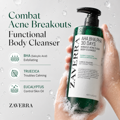 Zaverra DermaClear Body Wash 200ml