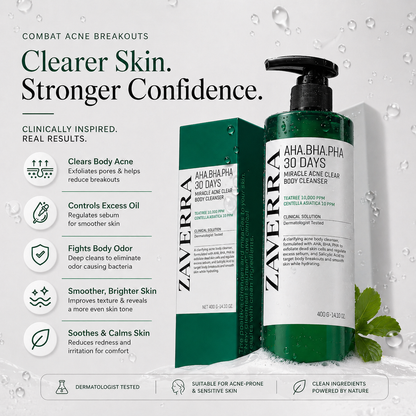 Zaverra DermaClear Body Wash 200ml